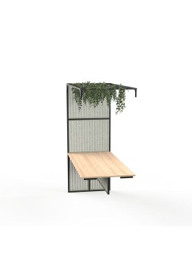 6400-0002-0029 Lattice Table, Wall Mounted, 6P_1